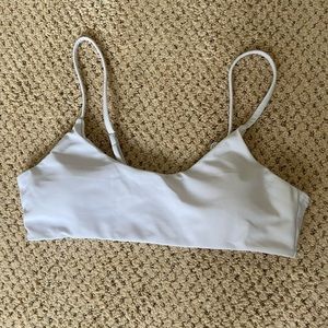 White Bikini Top